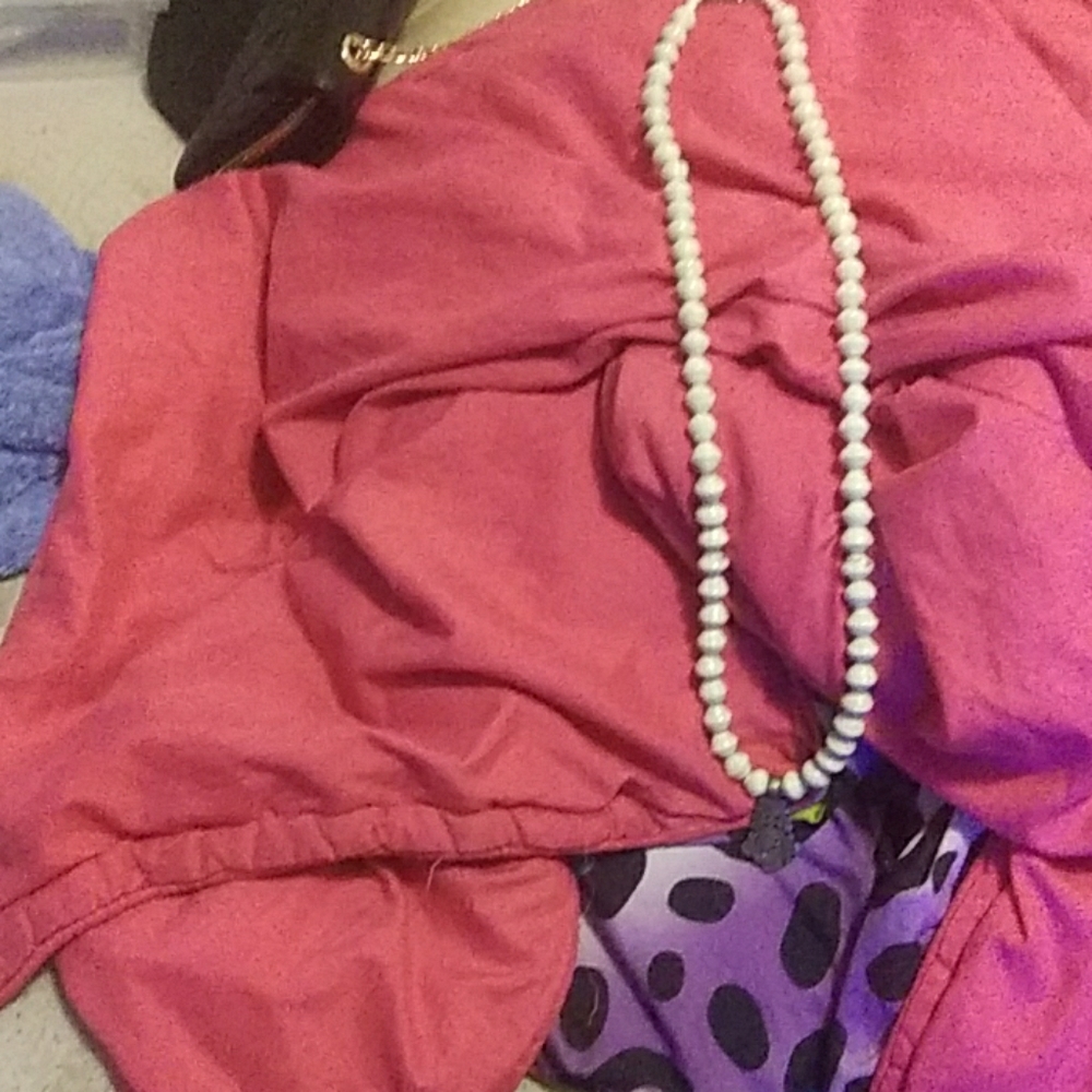 A handmade necklace